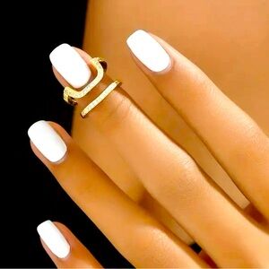Open Nail Ring